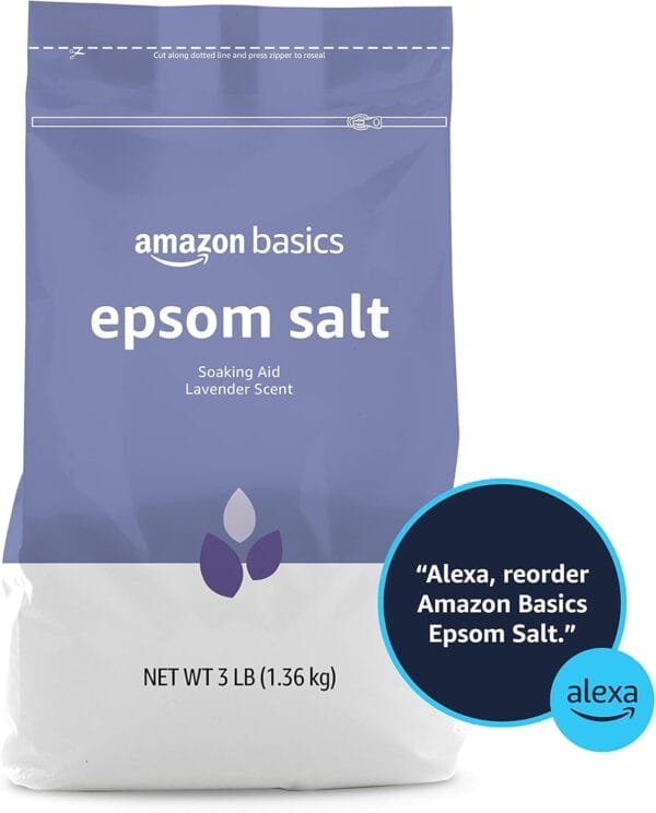 Amazon Basics Epsom Salt Soaking Aid