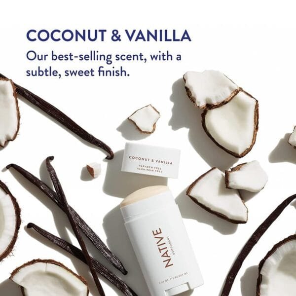 Native Coconut and Vanilla Deodorant