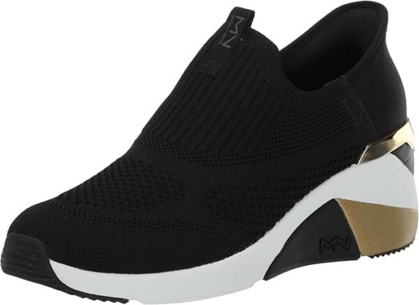 Skechers Womens A Wedge Crescent Sneaker